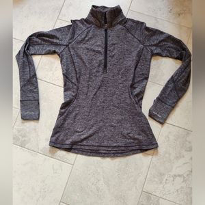 Purple heather Lululemon 3/4 zip jacket size 10